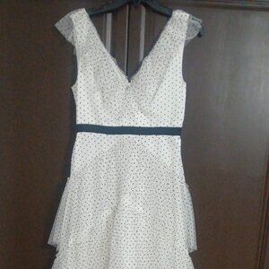 Black and White dotted dress